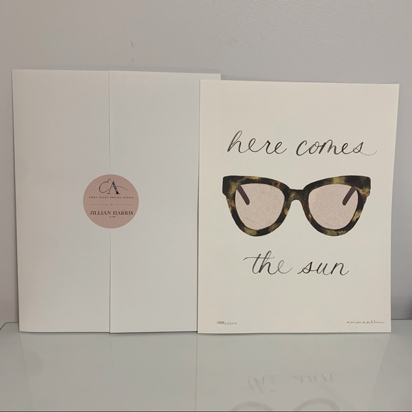 Emma Allen Design Studio x Jillian Harris - Watercolour Art Print - Picture 2 of 5